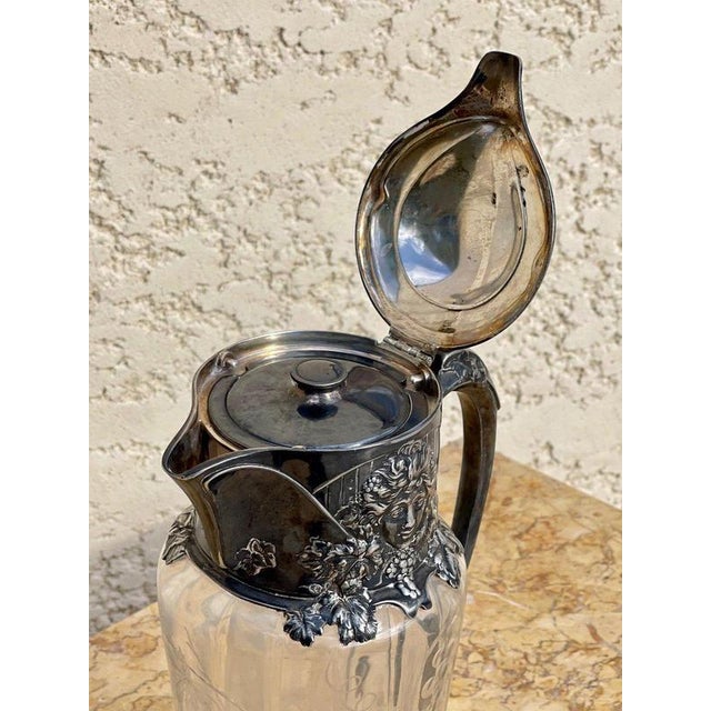 Metal Gallia Collection Refresher Carafe from Christofle For Sale - Image 7 of 12