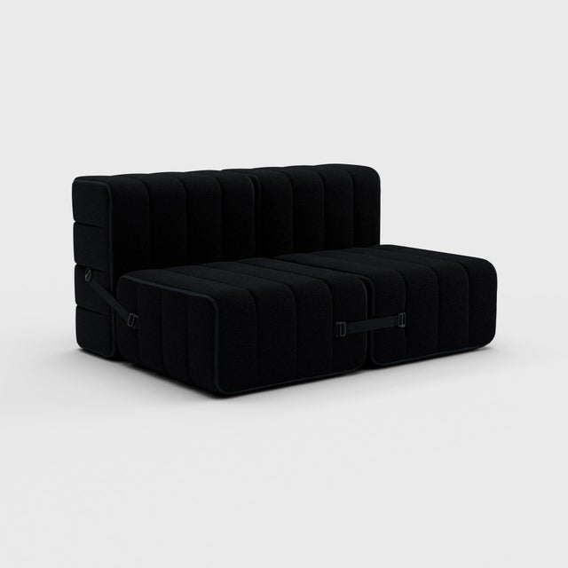 Textile Two-Seater Modular Sofa in Sera Fabric from Ambivalenz, Set of 4 For Sale - Image 7 of 10