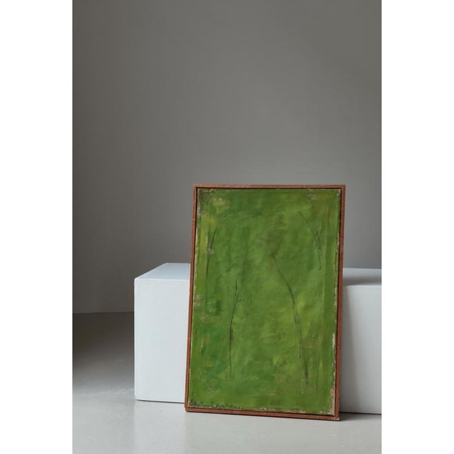 Ebba Carstensen, Scandinavian Modern Abstract Composition, Oil Painting on Canvas, 1966 For Sale - Image 6 of 11