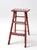 Red Vintage Red Wooden Step Ladder For Sale - Image 8 of 16