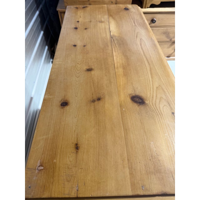 Antique Pine Two Over Three Drawers - Chest of Drawers From England For Sale - Image 11 of 18