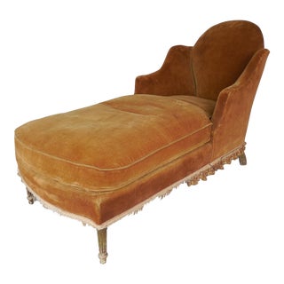 Antique French Louis XV Style Petite Chaise For Sale