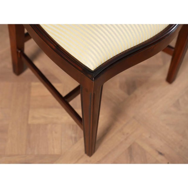 Carved Shield Back Chairs- Set of 10 For Sale - Image 12 of 12