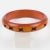 Art Deco Carved Bakelite Bracelet Bangle Butterscotch Amber Shaded Color For Sale - Image 3 of 4