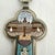 Grand Tour Antique Roma Micromosaic Wall Cross 8.25” For Sale - Image 3 of 12