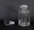 Antique 19th Century Victorian Burr Walnut and Crystal 3-Decanter Tantalus Dry Bar, Set of 12 For Sale - Image 14 of 18