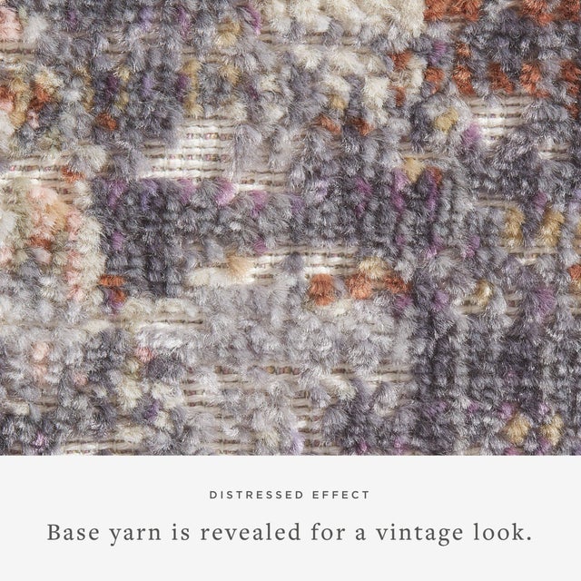 Chris Loves Julia x Loloi Rosemarie Graphite / Multi 9'-0" x 12'-0" Area Rug For Sale In Dallas - Image 6 of 6