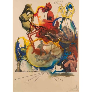 After Salvador Dalí­, Heroic Sartyr Lithograph Edition 514/1000, 1973, Lithograph For Sale