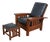 Stickley Mission Oak Morris Chair & Ottoman For Sale