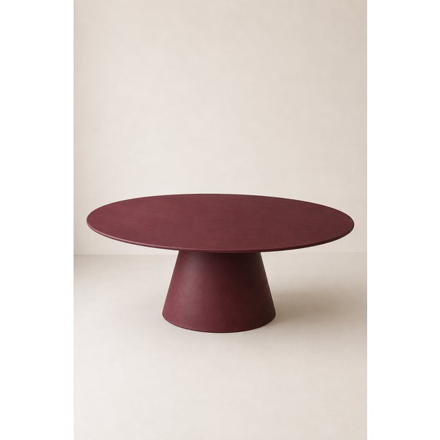 Evo Microconcrete Dining Table by Andrea Toffanin for Hood - Back & Forth Design For Sale - Image 6 of 6