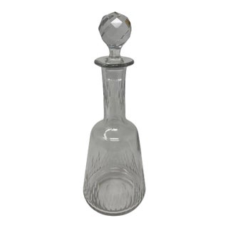 Antique Baccarat Crystal Decanter With Stopper For Sale