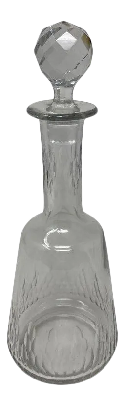 Antique Baccarat Crystal Decanter With Stopper