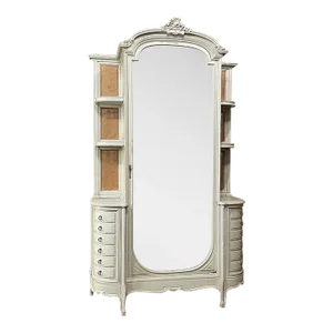 19th Century French Louis XVI Painted Armoire ~ Wardrobe