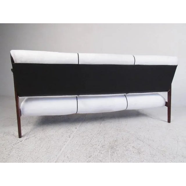 Modern Three-Seat Sofa For Sale - Image 4 of 11