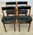 Dimensions 28.5 Height 18 Width 17” Length 17.5” Seat Height 17” Seat Depth 18 Seat Width A set of four gorgeous 1960’s...