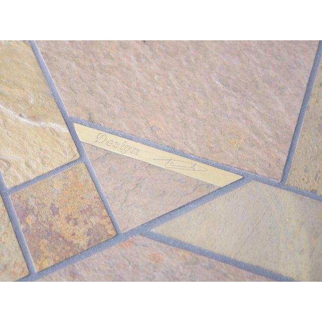 Brutalist Stone Table by Paul Kingma, 1980s For Sale - Image 13 of 14