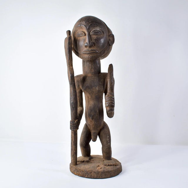 Early 20th Century Hemba Chief Memorial Figure For Sale - Image 4 of 17
