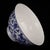 Ceramic Vintage Blue & White Dragon Stem Bowl For Sale - Image 7 of 9