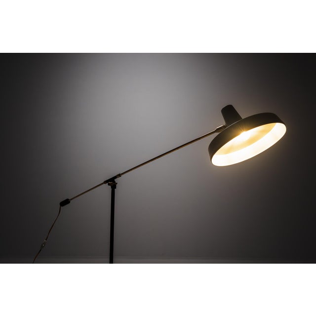 Mid-Century Counterbalance Floor Lamp from Boulanger, Belgium, 1960s For Sale - Image 12 of 14