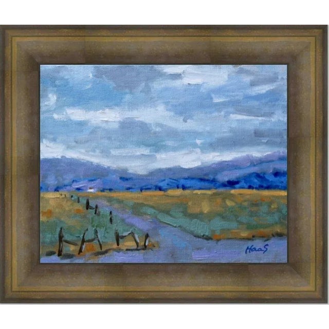 Desertscapes — Crossroads Nevada Modern Oil Painting For Sale - Image 4 of 5