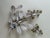 Metal Hollywood Regency Wall Sconce by Hans Kögl, 1990s For Sale - Image 7 of 13