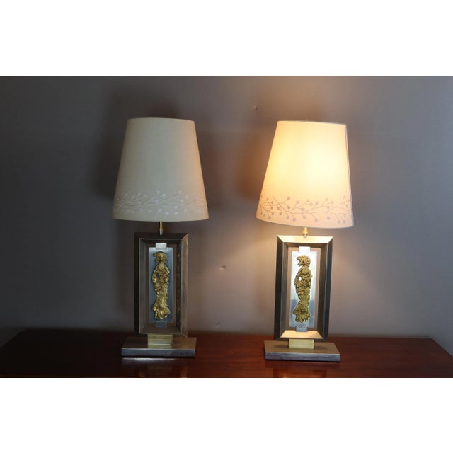 Vintage Table Lamps from Maison Baguès, 1970s, Set of 2 For Sale - Image 11 of 13