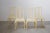 Cream Lacquered Beech Dining Chairs with Upholstered Seats by Mario Sabot, Italy, Set of 4 For Sale - Image 3 of 10