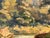 Figures in a Forest by a River Bank in Northern Ireland by 20th Century Artist 1980 Circa For Sale - Image 11 of 18