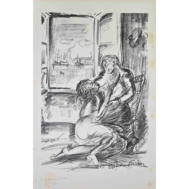 Othon Friesz, Sailor and Prostitute, 1927, Lithograph For Sale - Image 4 of 4