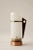This Austrian made candleholder from the 1950s was designed to be used outside. The handmade glass prevents the wind from...