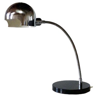 Vintage Space Age Table Lamp from Reggiani For Sale