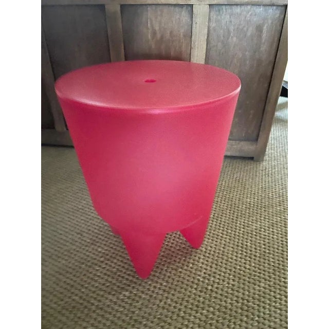 Red Bubu Stool by Philippe Starck, 1990s For Sale - Image 8 of 8
