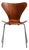 Teak Model 3107 Chair by Arne Jacobsen for Fritz Hansen, 1960s For Sale