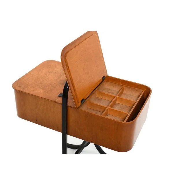 Vintage Sewing Box by Soren Hansen for Fritz Hansen, 1933 For Sale - Image 6 of 13