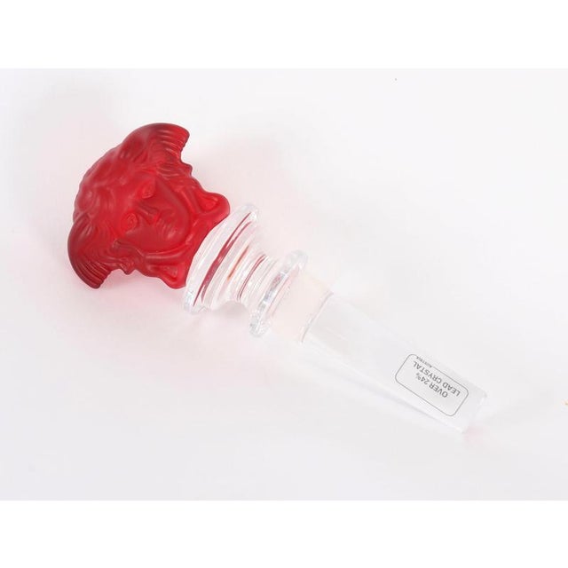 Vintage Glass Bottle Stopper by Rosenthal for Versace For Sale - Image 11 of 18