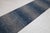 Wood 2.6' x 10' Savannah Hand Knotted Modern Blue Gray Wool & Silk Rug For Sale - Image 7 of 18