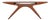 Mid-Century Danish Smile Coffee Table in Teak by Johannes Andersen for Silkeborg For Sale