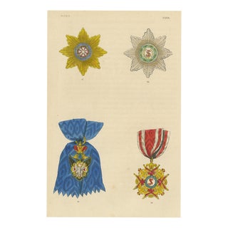 Orders of Russia, 1844, Paper For Sale
