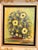Mid 20th Century Monumental Mid-Century Impasto Floral Painting in Original Solid Carved Wood Hollywood Regency Frame For Sale - Image 5 of 12