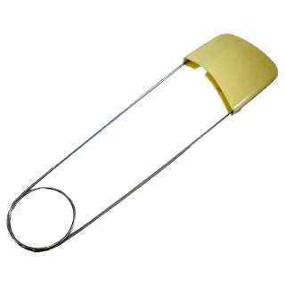 Large Decorative Safety Pin from Think Big, 1980s For Sale