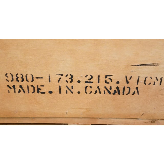 Durham Furniture Saville Row Collection Solid Cherry Early American 66" Triple Dresser 980-173 For Sale - Image 13 of 15