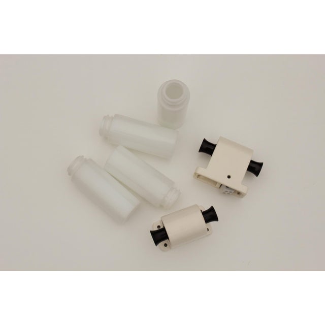 Bauhaus Wall Lights in Ceramic and Opal Glass, 1920s, Set of 2 For Sale - Image 10 of 18