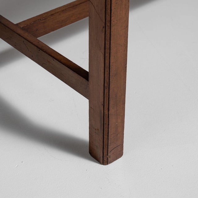 Wood Early 20th Century United Kingdom Rich Mahogany Mahogany Butler'S Tray Table For Sale - Image 7 of 10