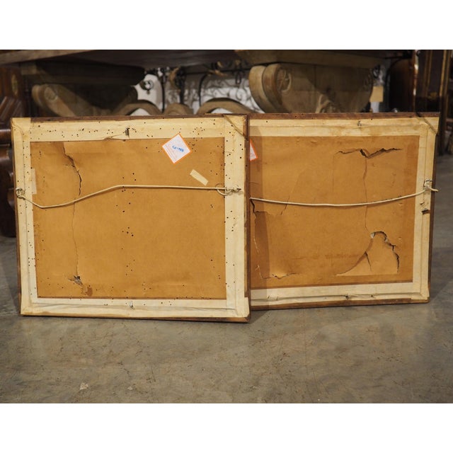 Pair of Framed 18th Century Alexander the Great Lithographs From France For Sale - Image 15 of 18