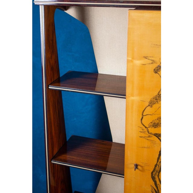 Mid-Century MultiFunctional Bar Cabinet, 1950s For Sale - Image 13 of 15