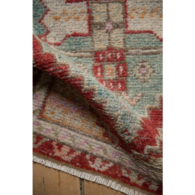 Textile Vintage Distressed Oushak Rug - 2'6" x 3'7" For Sale - Image 7 of 9