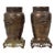 Japanese Meiji Bronze Phoenix Vases, 1890s, Set of 2 For Sale - Image 3 of 18