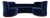 Edward Wormley for Dunbar Oasis Sofa in Navy Blue Velvet For Sale