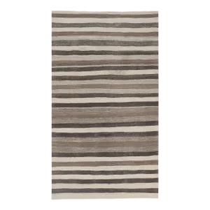 1960s Turkish Organic Hemp Sisal Kilim Rug 6'1'' X 10'3''
