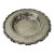 Vintage Oneida Usa Silver Plate Serving Bowl | Rococo Scroll Border | Ornate Wave Rim | American Silverplate | Centerpiece Bowl | Grand Millennial For Sale